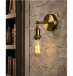 Seinalamp Restyler bronze, E27 60W(MAX), H16x15x11.5cm