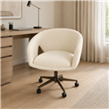 Kontoritool Zivilino beige gold, beež/pronksvärv, H70-79.5x62.5x59.5cm, istme kõrgus 44-54cm