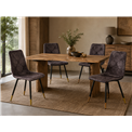 Söögitool Adore 28, tumehall-pruun, H84.5x54.5x45cm, istme kõrgus 45cm