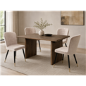 Dining chair Talberg, beige color, H86x48x47cm, seat height 49cm