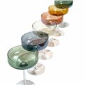 Šampanjaklaaside komplekt Lucia, 6 tk., 250ml, H16cm, D10.5cm