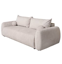 Diivanvoodi Figo, väljatõmmatav, Aragon 80, hele hallikaspruun, H90x250x112cm