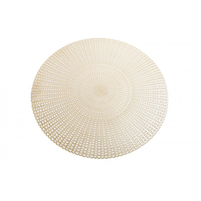 Салфетка под приборы Aila, золотой, D-41см