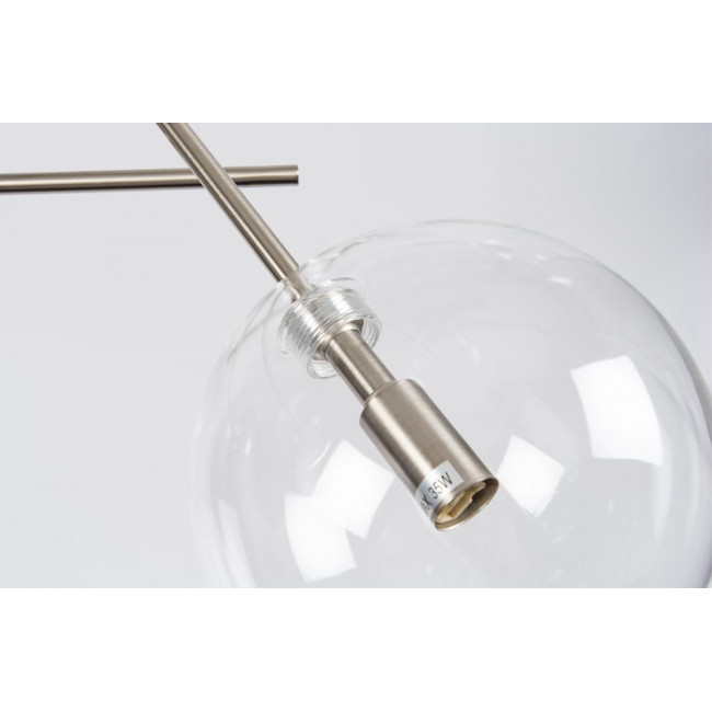 Pendant lamp Raja, G9 6x40W, H90-120cm, Ø-75cm