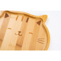 Bambusest taldrik/kandik Cat, 20x17x1.2cm