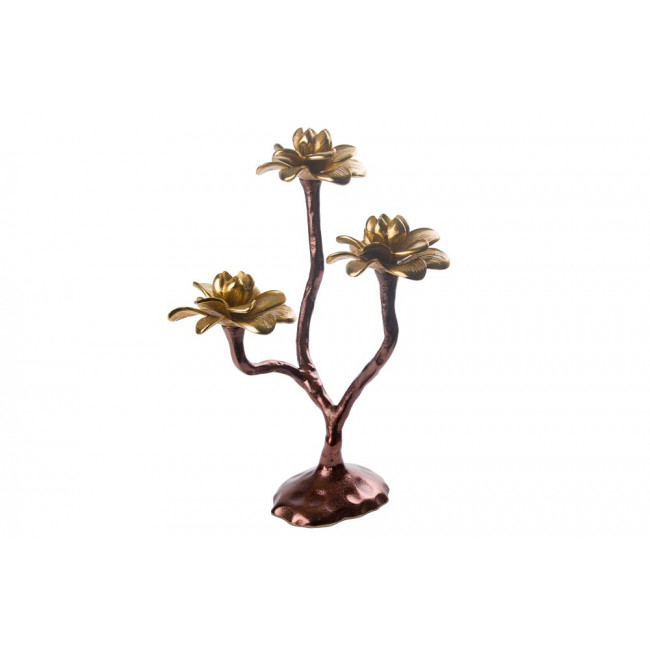 Candle holder Barra for 3 candles, 11x9x27cm