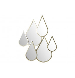 Wall mirror Barreiro, 63x3x80cm