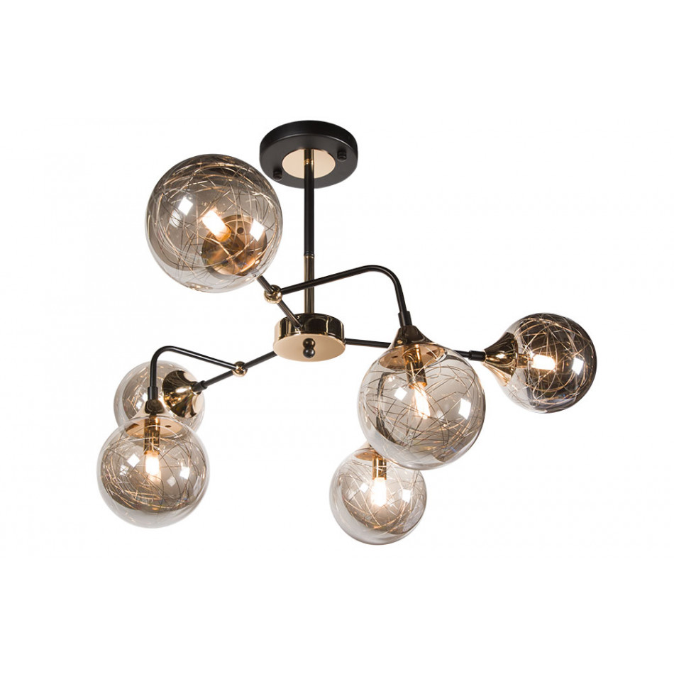 Pendant lamp Inverigo 6, G9 8x5W, 90x90x60cm