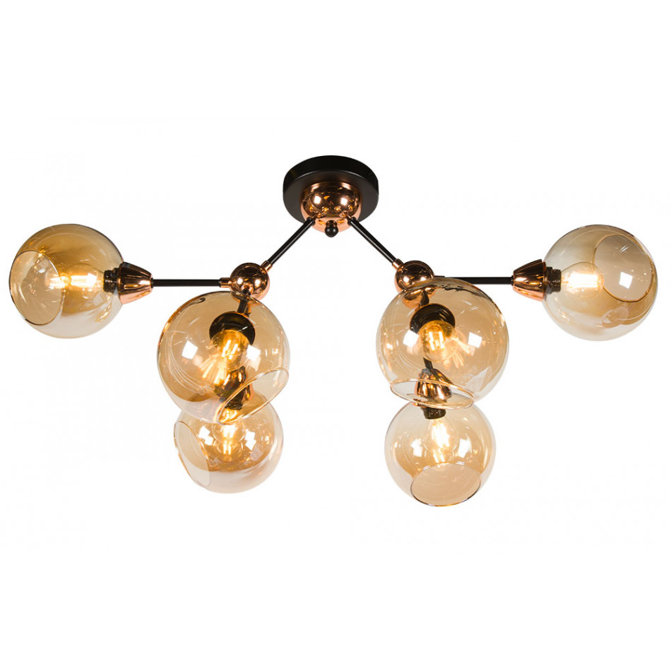Pendant lamp Iselle, E14 6x40W, 46x74x40cm