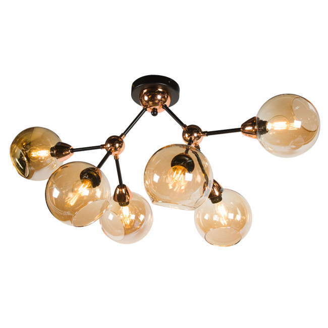 Pendant lamp Iselle, E14 6x40W, 46x74x40cm