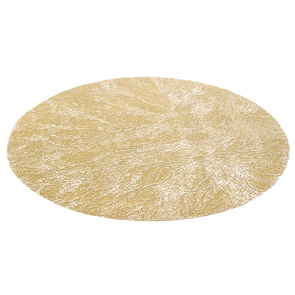 Салфетка под приборы Andance gold, D38cm