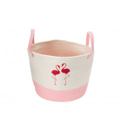 Basket Flamingo, D32x27cm