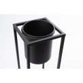 Flowerpot Mensola S, iron, H-40x15.5x15.5cm