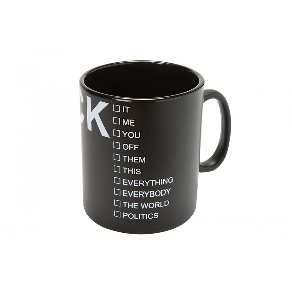 Mug FXXX, 12.5x11cm, 885ml