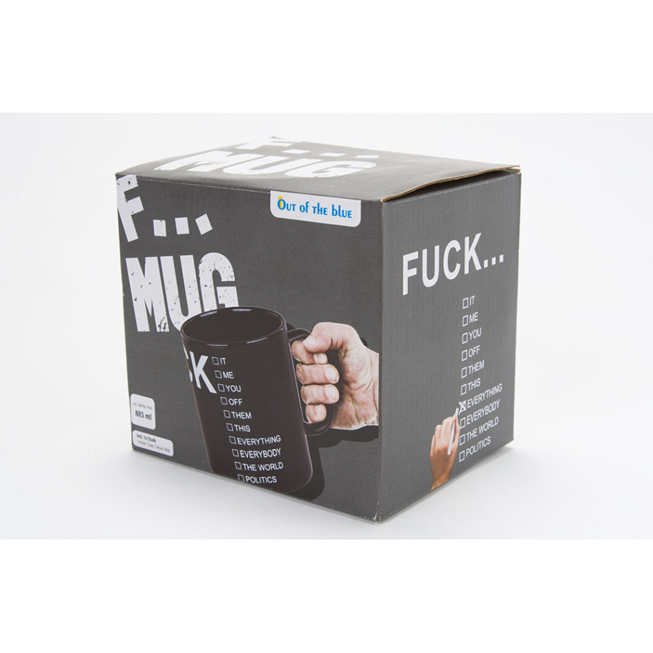 Mug FXXX, 12.5x11cm, 885ml