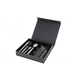 Cutlery set TURINI GELETEX, half matt, for 4 pers. (16 pcs)