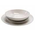 Tableware set, 18 pcs., ceramic, D27cm, D20cm