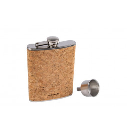 Flask Cork with funnel, H13.5x9.5x2cm