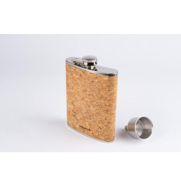 Фляга Cork с воронкой, H13.5x9.5x2cm