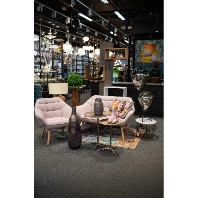 Декоративный столик Velards L, цвет античная латунь, H62x50см