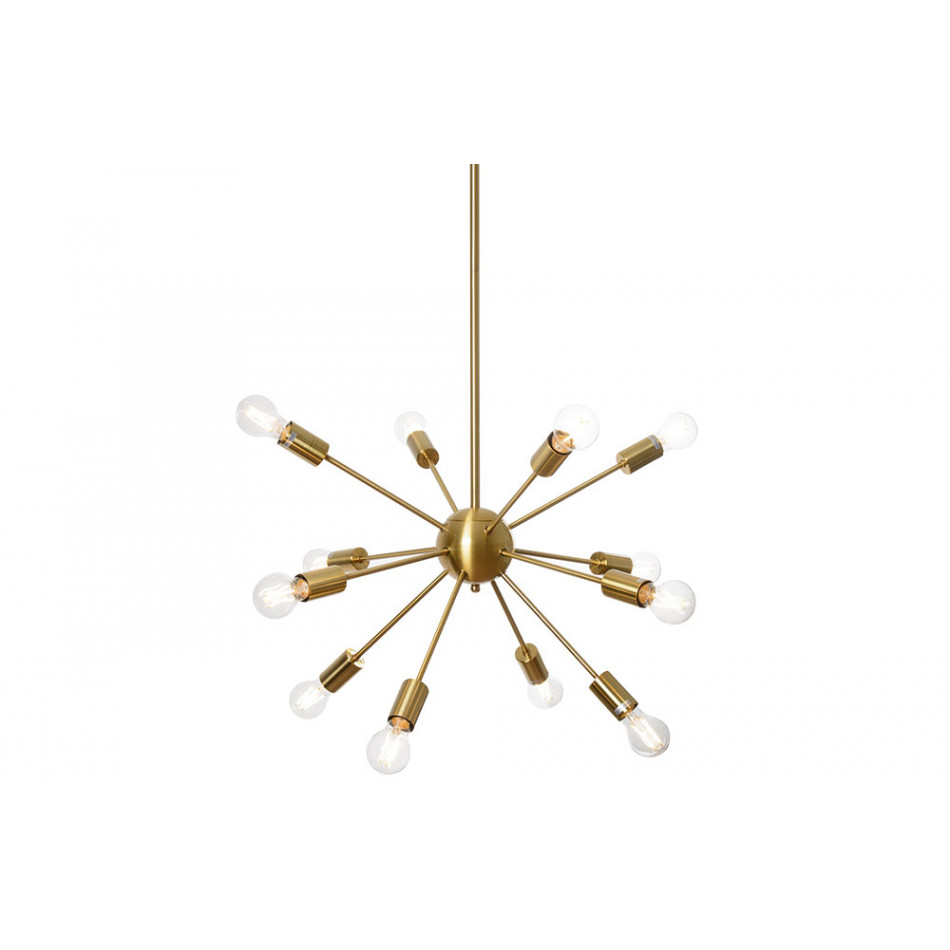Laelamp  Resta, pronksvärv, E27 12x60W(max), D70cm H65-138cm