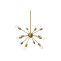 Laelamp  Resta, pronksvärv, E27 12x60W(max), D70cm H65-138cm