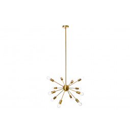 Laelamp  Resta, pronksvärv, E27 12x60W(max), D70cm H65-138cm