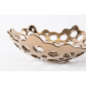 Decorative bowl Golden ring L, D25x9cm