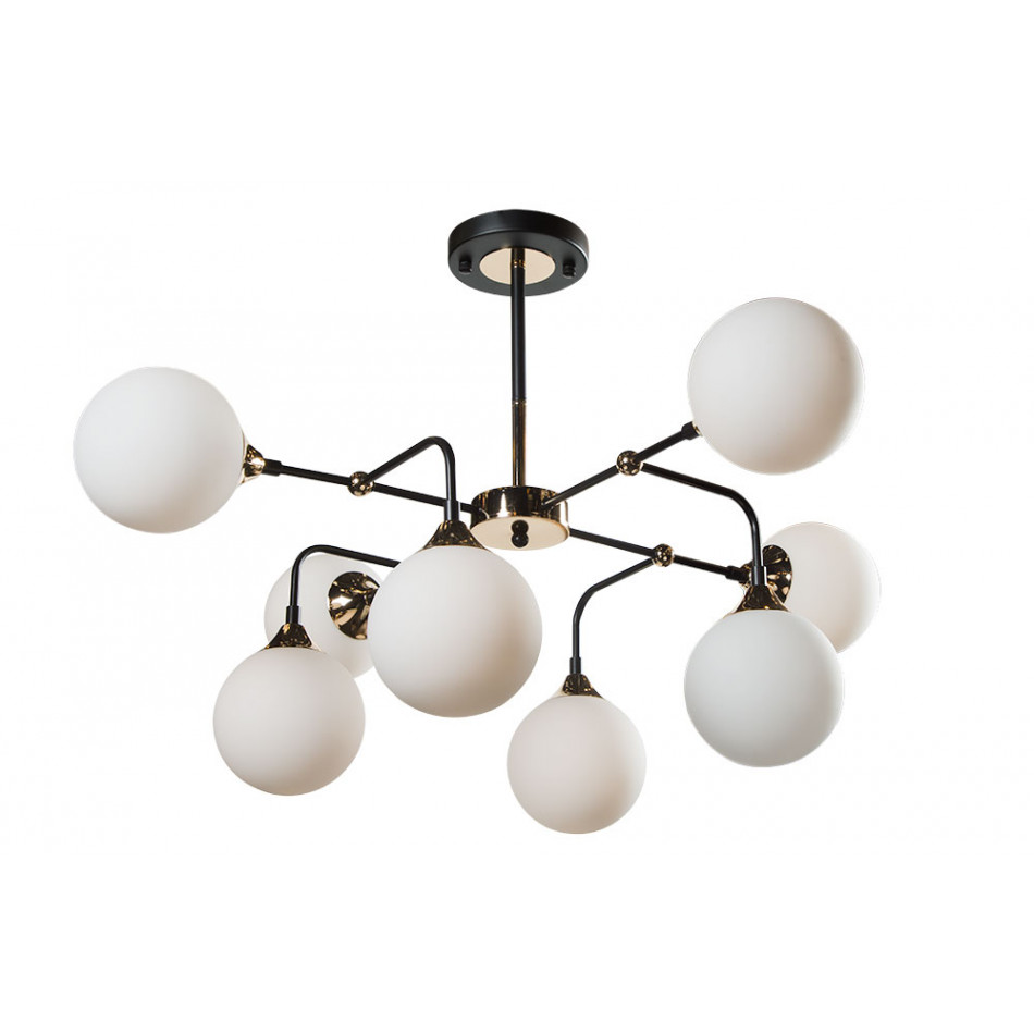 Pendant lamp Inverigo 8, G9 8x25W(max), 96x96x60cm