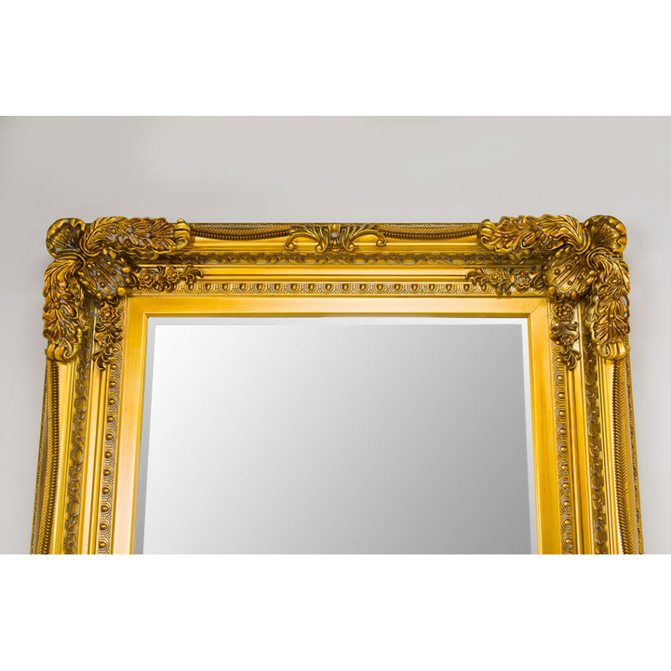 Seina peegel Imatra, antiik kuldvärv, 90x180cm
