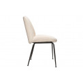Dining chair Troja, cream colour, 58x46x88cm, seat height 47cm