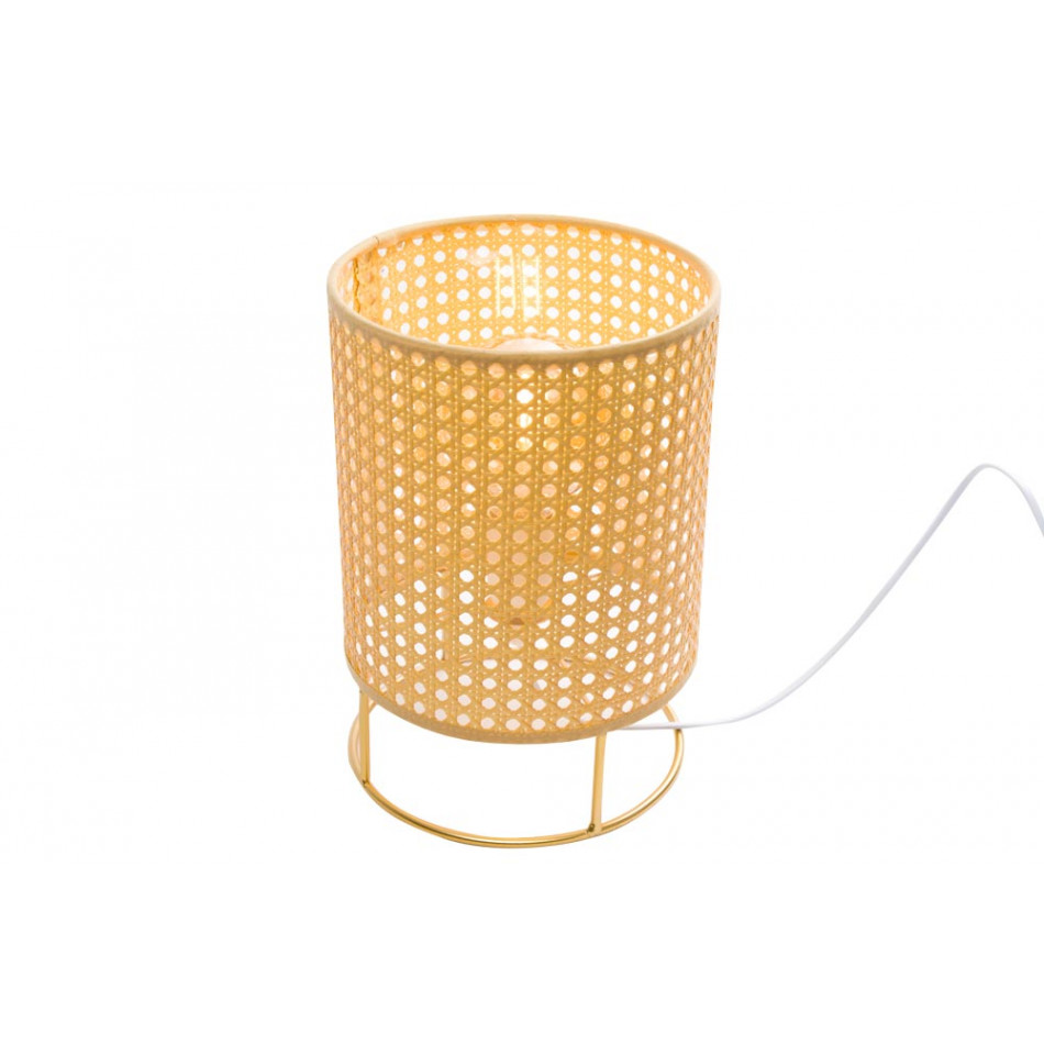 Lamp Vienna, golden, metal, E27 40W, H30 D20cm