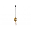 Pendant lamp Monkey, E27 1x40W, H28-180x19x13cm