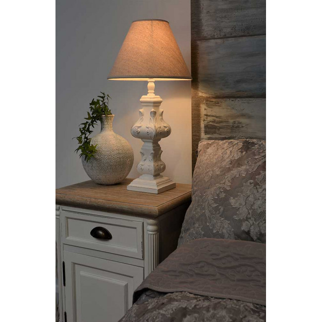 Настольная лампа Mireille, H-50cm, Ø-30cm, E14 40W