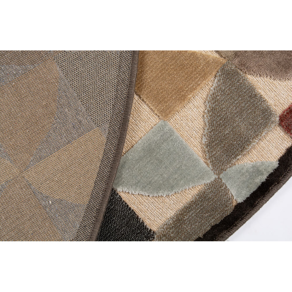 Carpet  Farulina, multi, round D-150cm