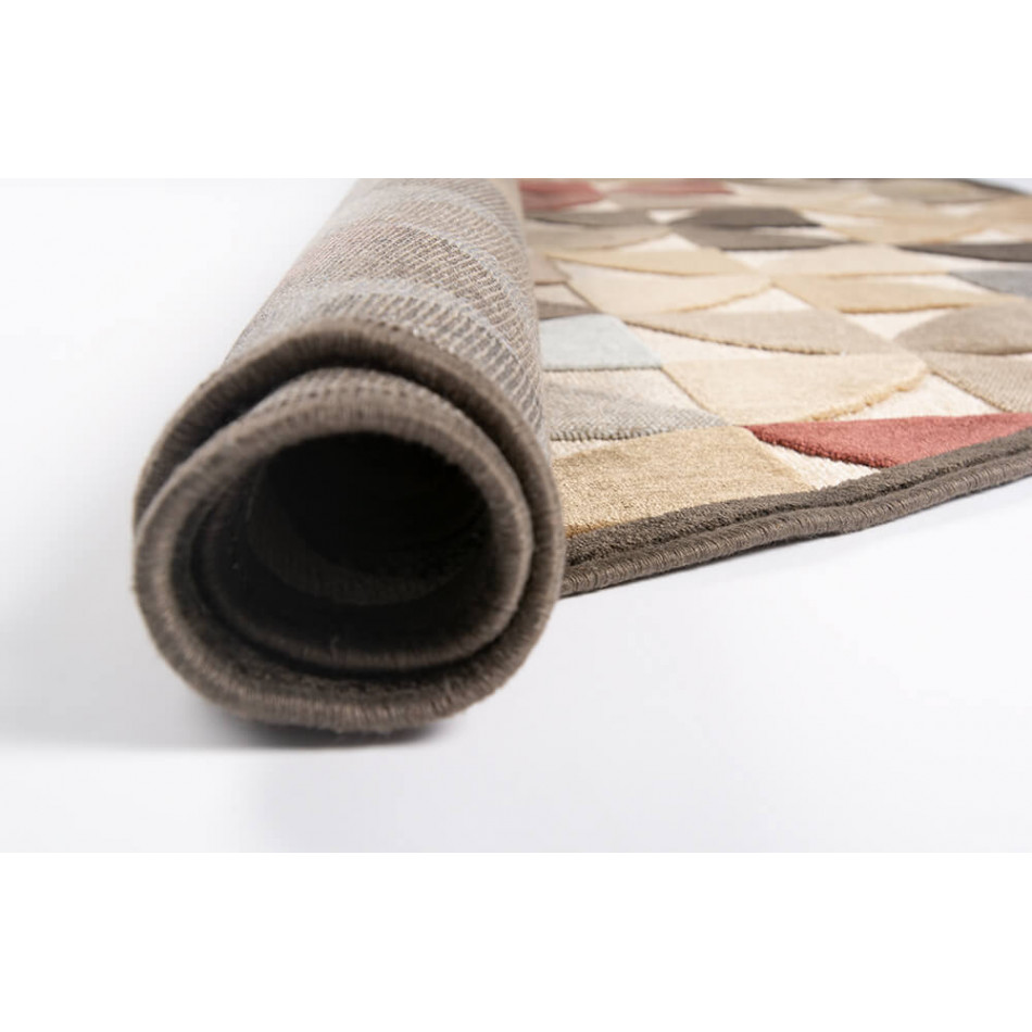 Carpet  Farulina, multi, round D-150cm