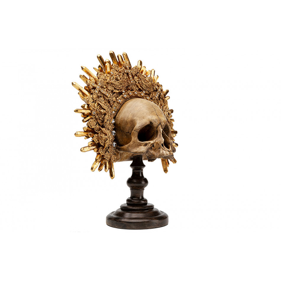 Dekoratiivkuju King Skull, 42x34x20cm