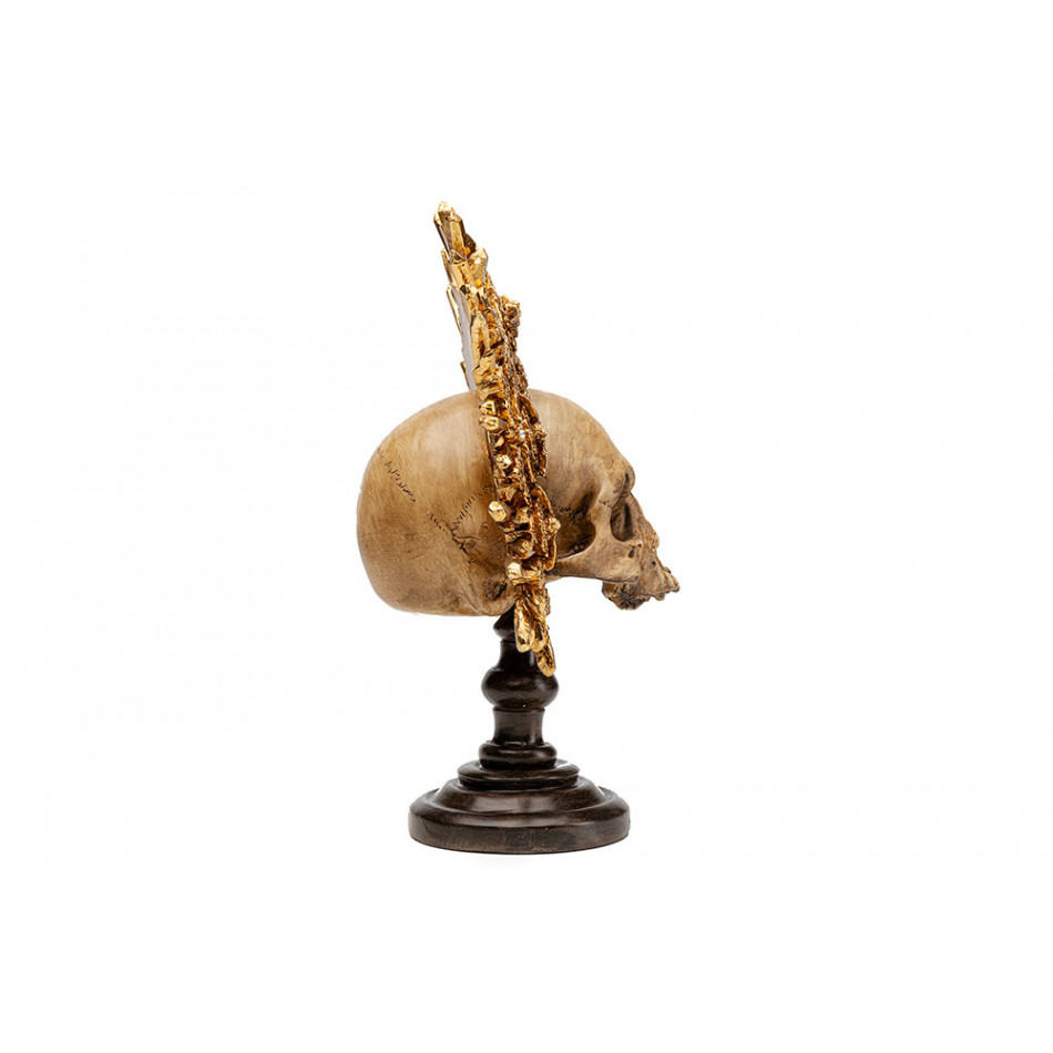 Dekoratiivkuju King Skull, 42x34x20cm