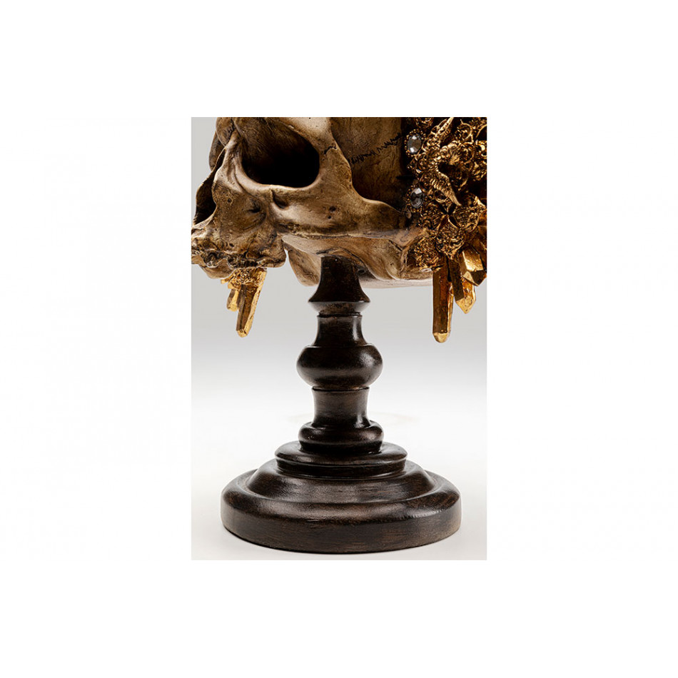 Dekoratiivkuju King Skull, 42x34x20cm