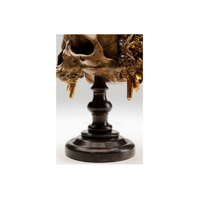 Dekoratiivkuju King Skull, 42x34x20cm