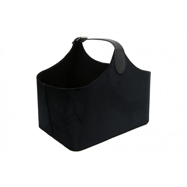 Magazine bag Trianda S, velvet, 31x20x26cm