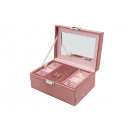 Jewellery box Turano, old rose, 21x15x10cm
