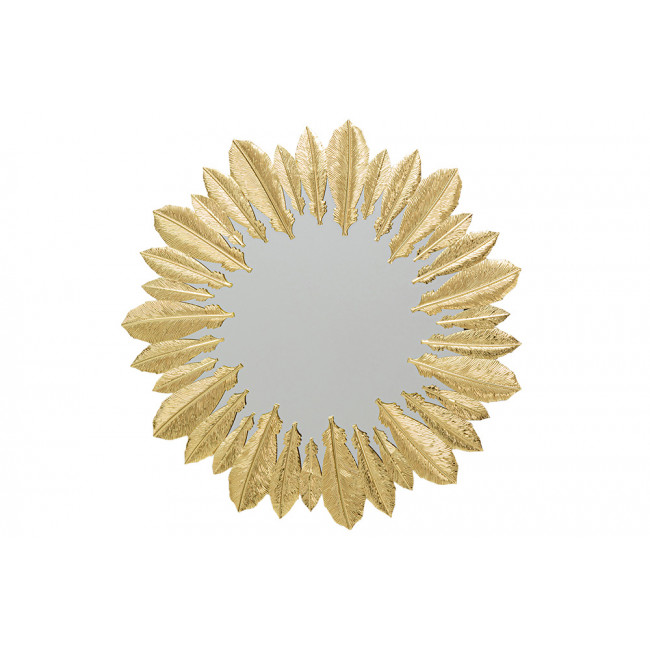 Mirror Feather Dress gold, D49cm