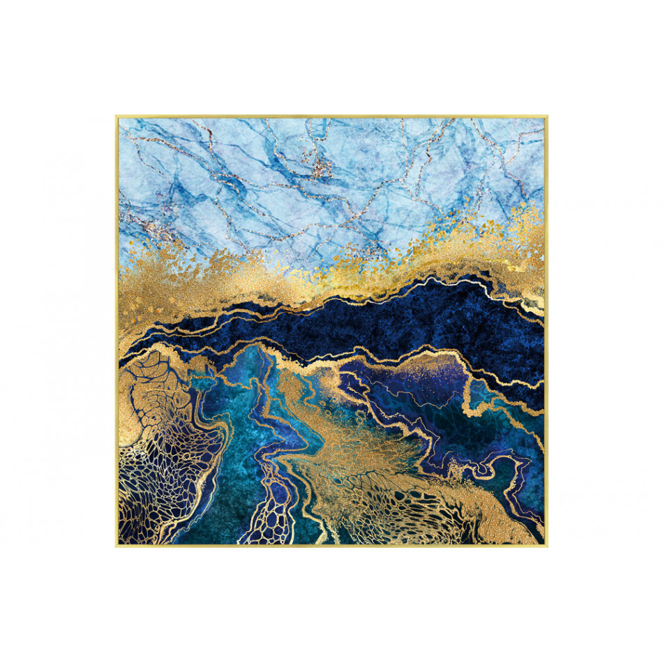 Picture Gemstones, 100x100x3.5cm