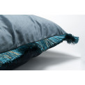 Pillow Seaburg, blue, velvet, 60x60cm