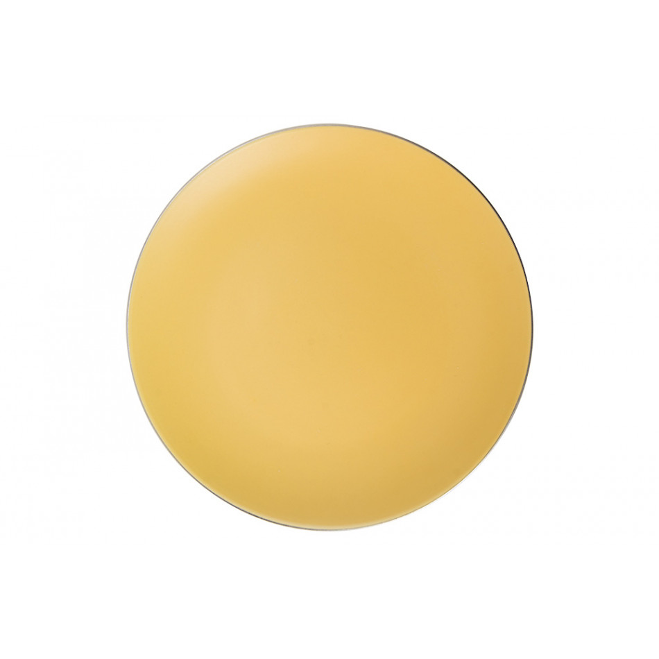 Plate Wally, mustard,17.8cm