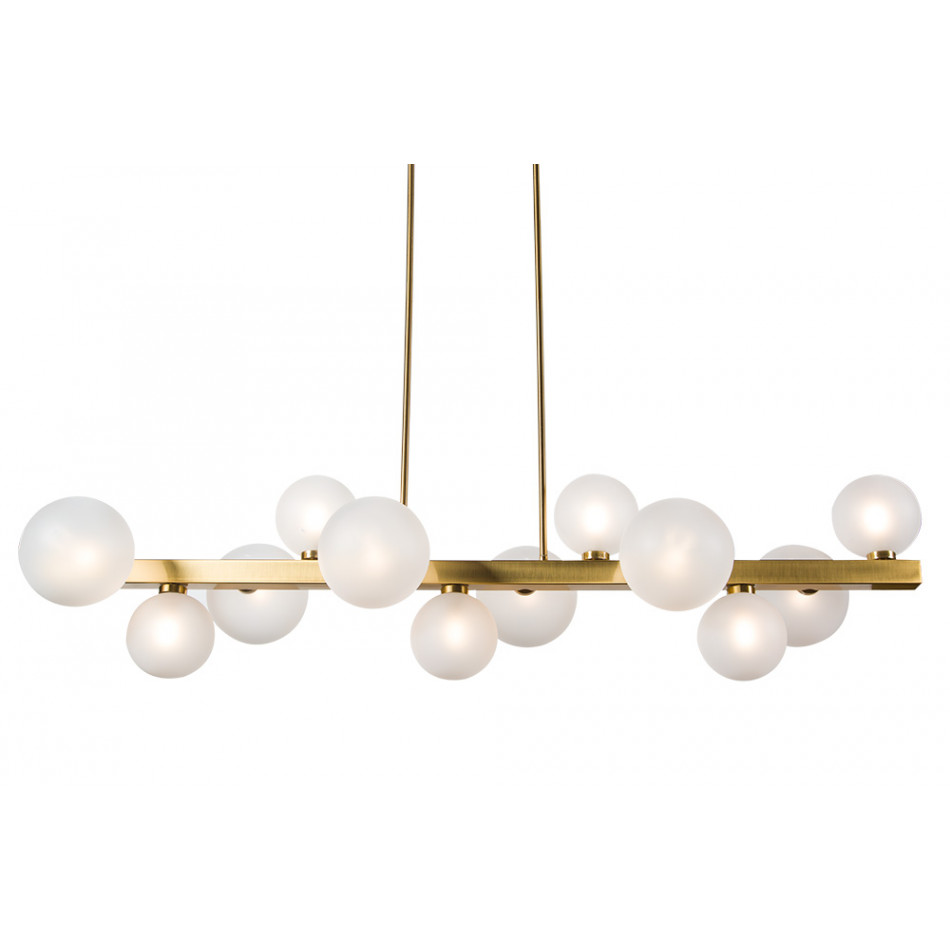 Ceiling lamp Rada L, bronze, G9 LED12, 140x125x35 