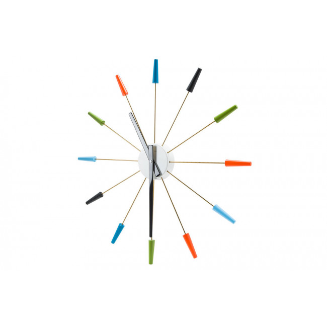 Wall clock Plug inn vintage, D58cm