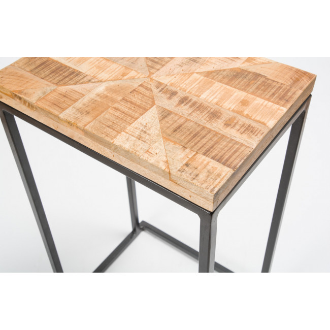 Side table Splita L, mango, 35x25x59cm