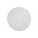 Placemat cotton, grey, D38cm